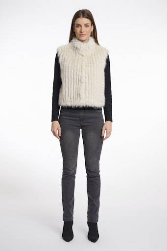 Bodywarmers beige Rino&Pelle