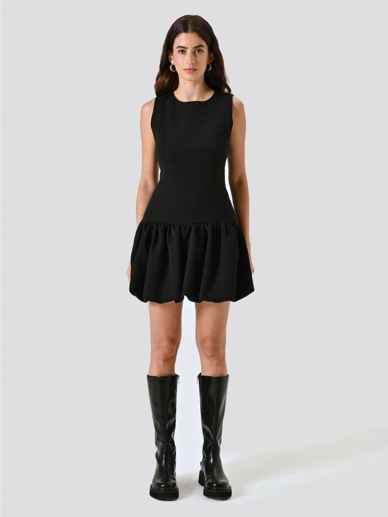 Jurken zonder mouw zwart Rinascimento