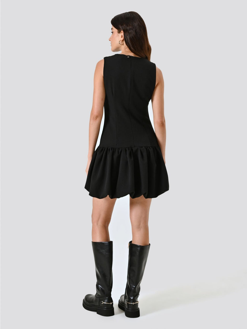 Jurken zonder mouw zwart Rinascimento