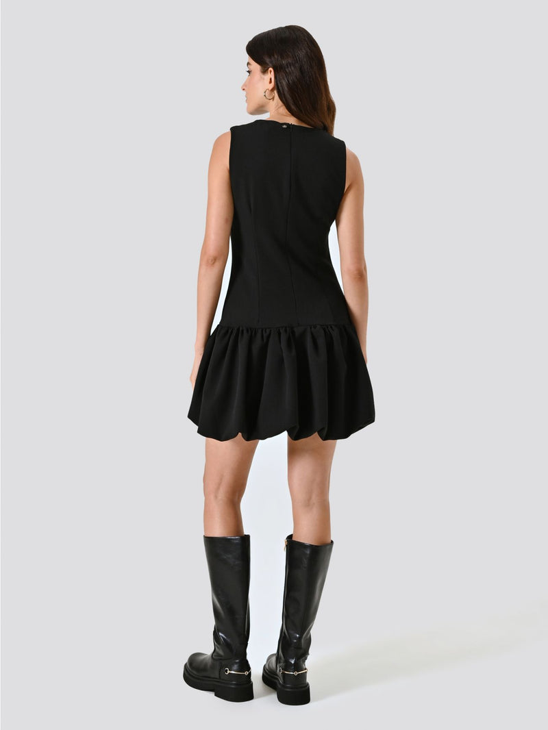 Jurken zonder mouw zwart Rinascimento