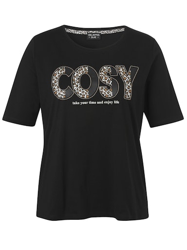 T-shirts korte mouw zwart Via Appia Due