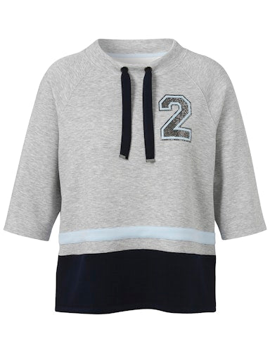 Sweaters grijs Via Appia Due