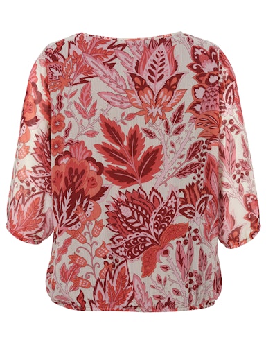 Blouses lange mouw rood Via Appia Due