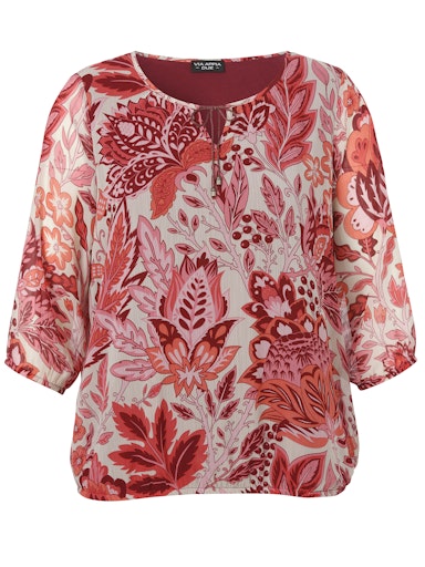 Blouses lange mouw rood Via Appia Due