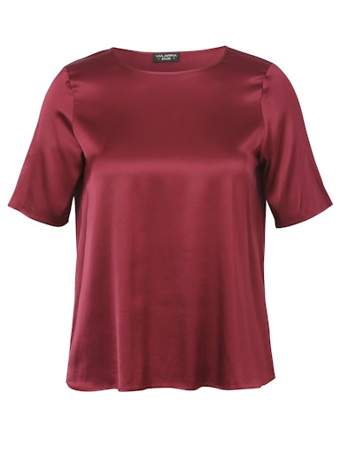 Blouses korte mouw rood Via Appia Due