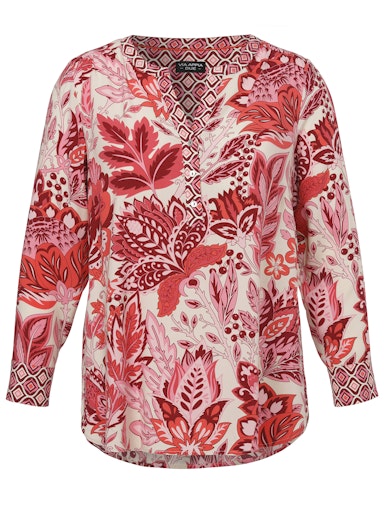 Blouses korte mouw roze Via Appia Due