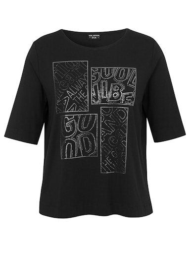 T-shirts korte mouw zwart Via Appia Due