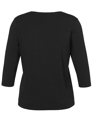 T-shirts lange mouw zwart Via Appia Due