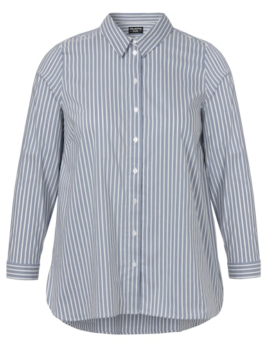 Blouses lange mouw blauw Via Appia Due