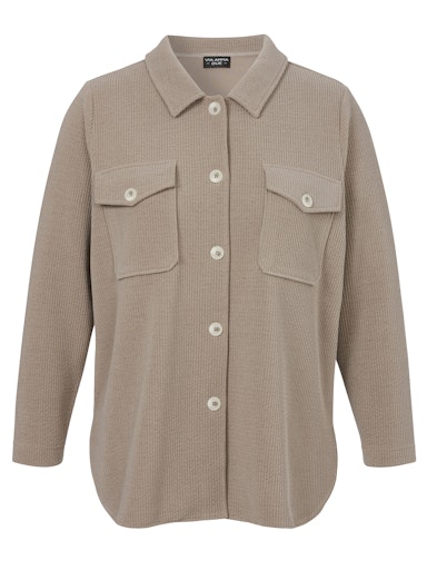 Blouses lange mouw bruin Via Appia Due