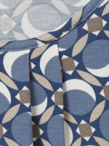 T-shirts lange mouw blauw Via Appia Due