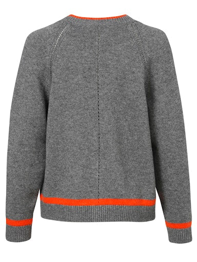 Cardigans grijs eiszeit