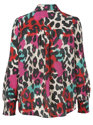 Blouses lange mouw roze eiszeit