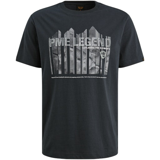 T-shirts korte mouw grijs PME