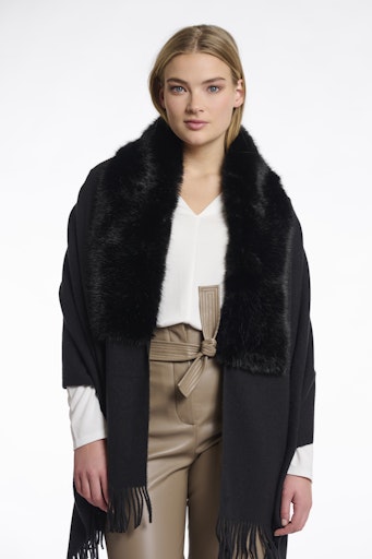 Poncho's zwart Rino&Pelle