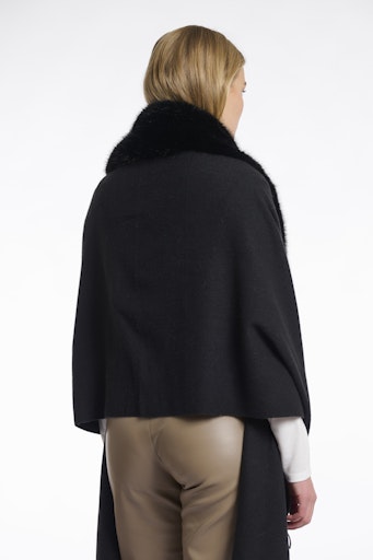 Poncho's zwart Rino&Pelle