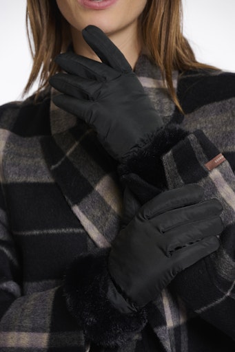 Handschoenen zwart Rino&Pelle