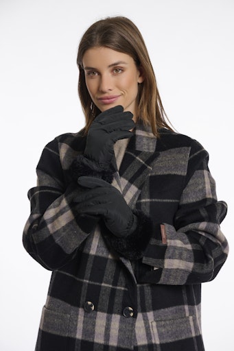 Handschoenen zwart Rino&Pelle