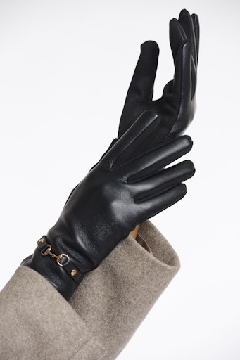 Handschoenen zwart Rino&Pelle