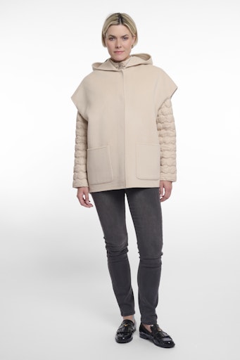 Poncho's beige Rino&Pelle