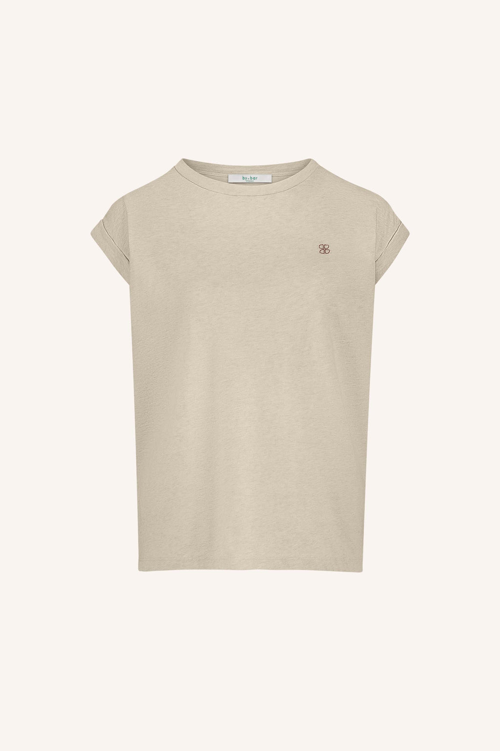 T-shirts korte mouw grijs by-bar