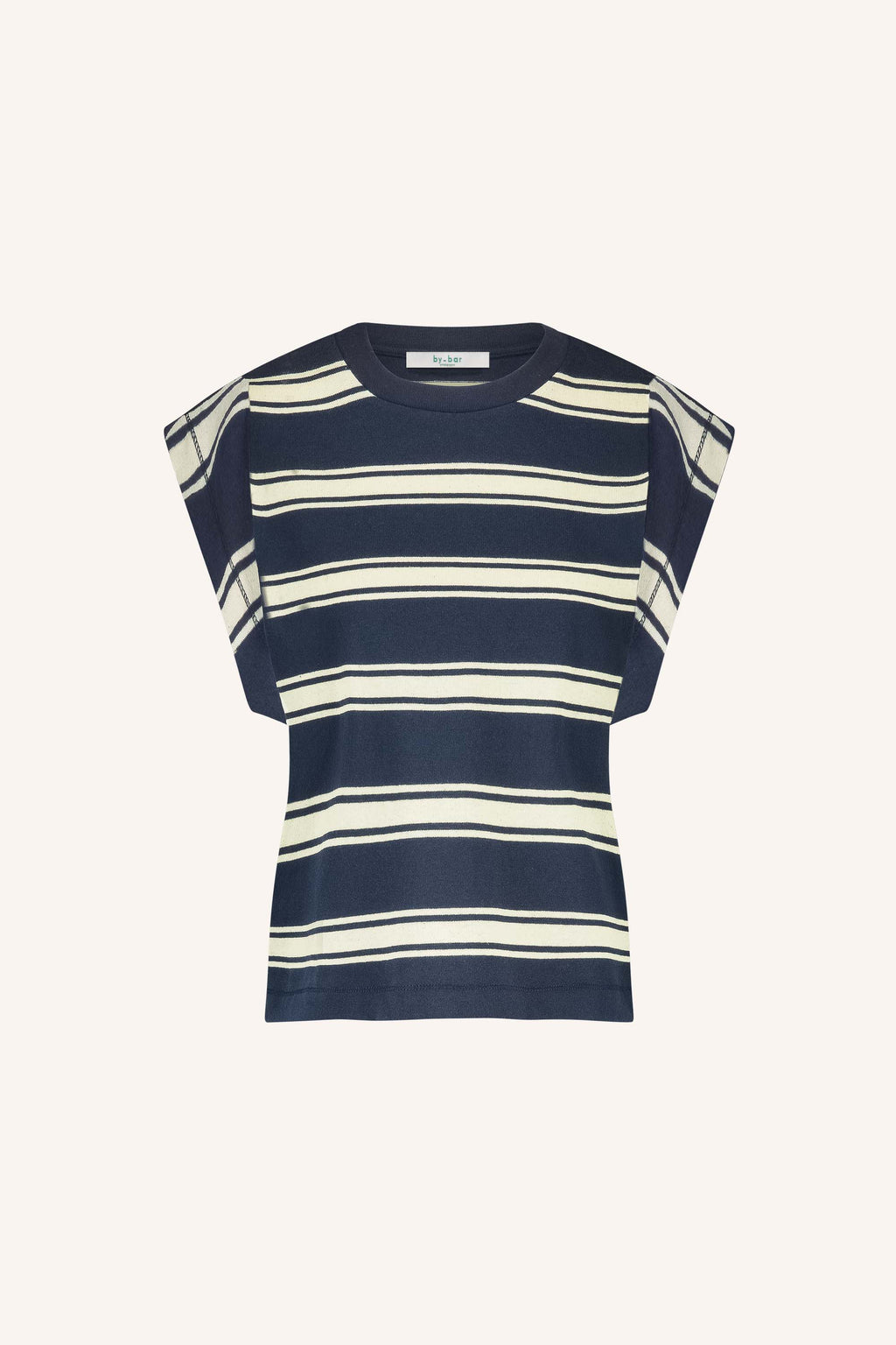 T-shirts korte mouw navy by-bar