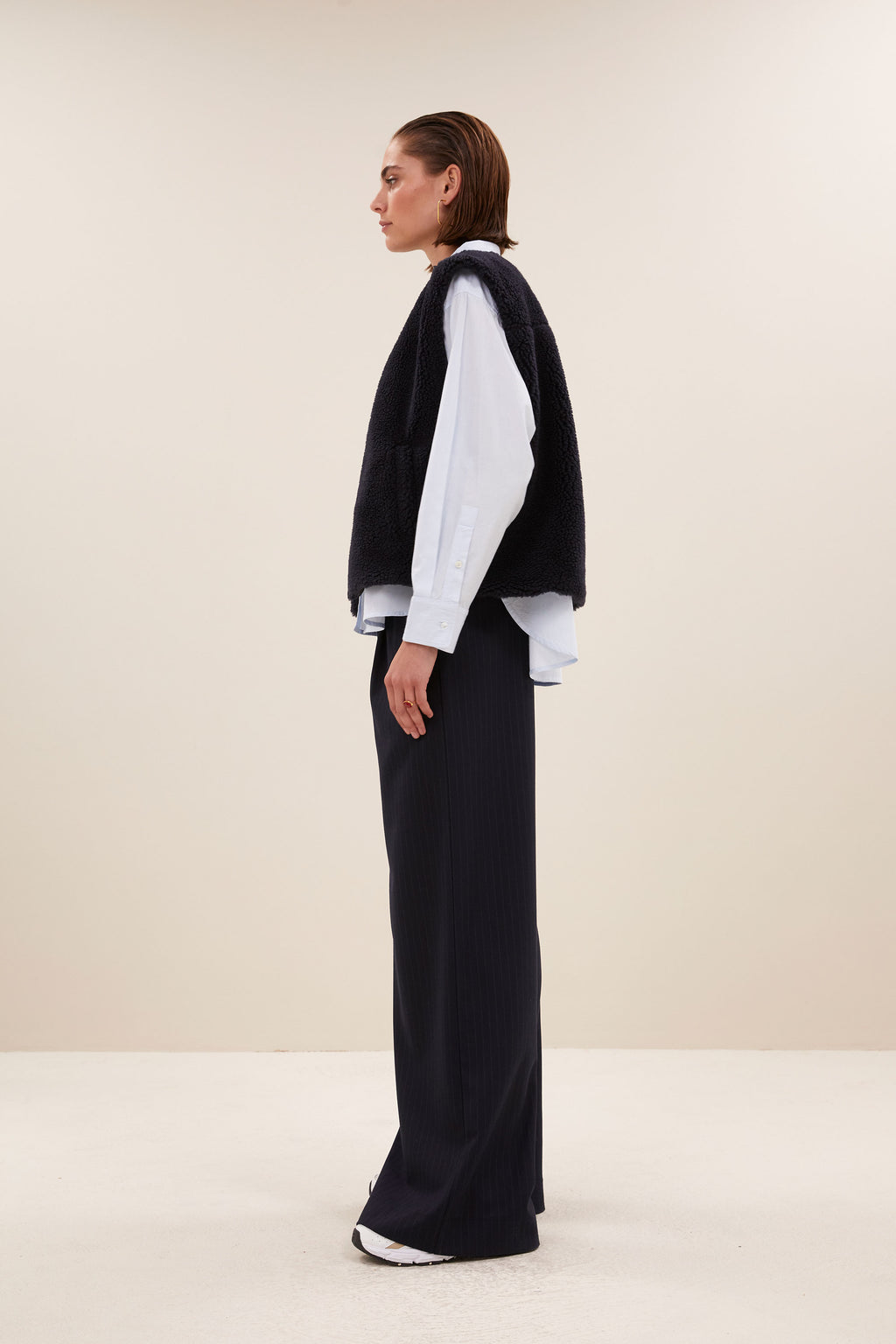 Bodywarmers navy by-bar