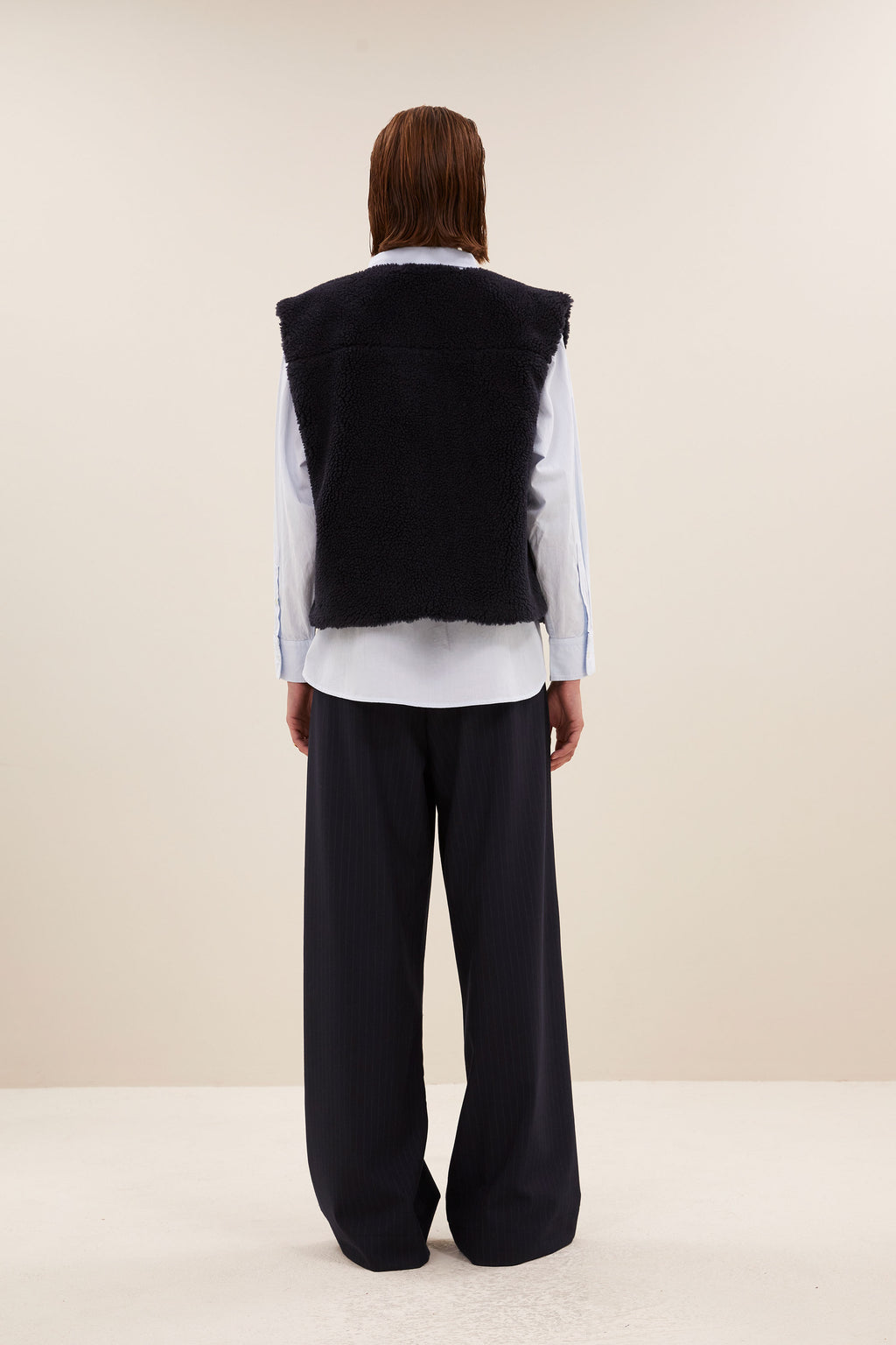 Bodywarmers navy by-bar