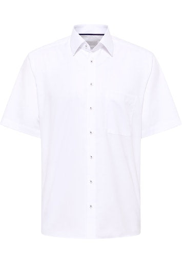 Hemden korte mouw wit ETERNA