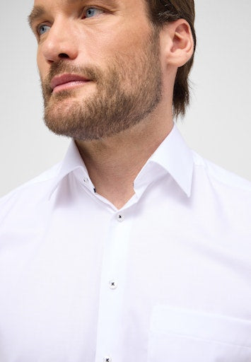 Hemden korte mouw wit ETERNA