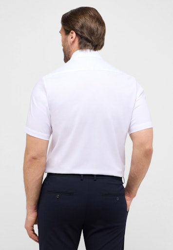 Hemden korte mouw wit ETERNA