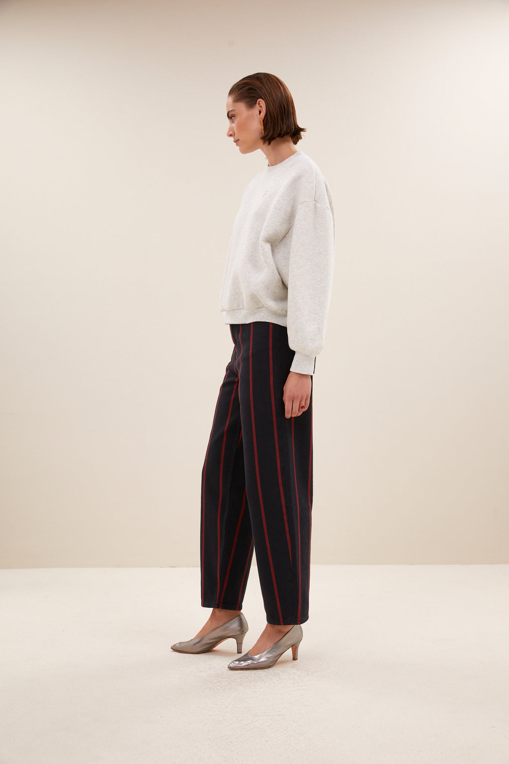 Sweaters grijs by-bar