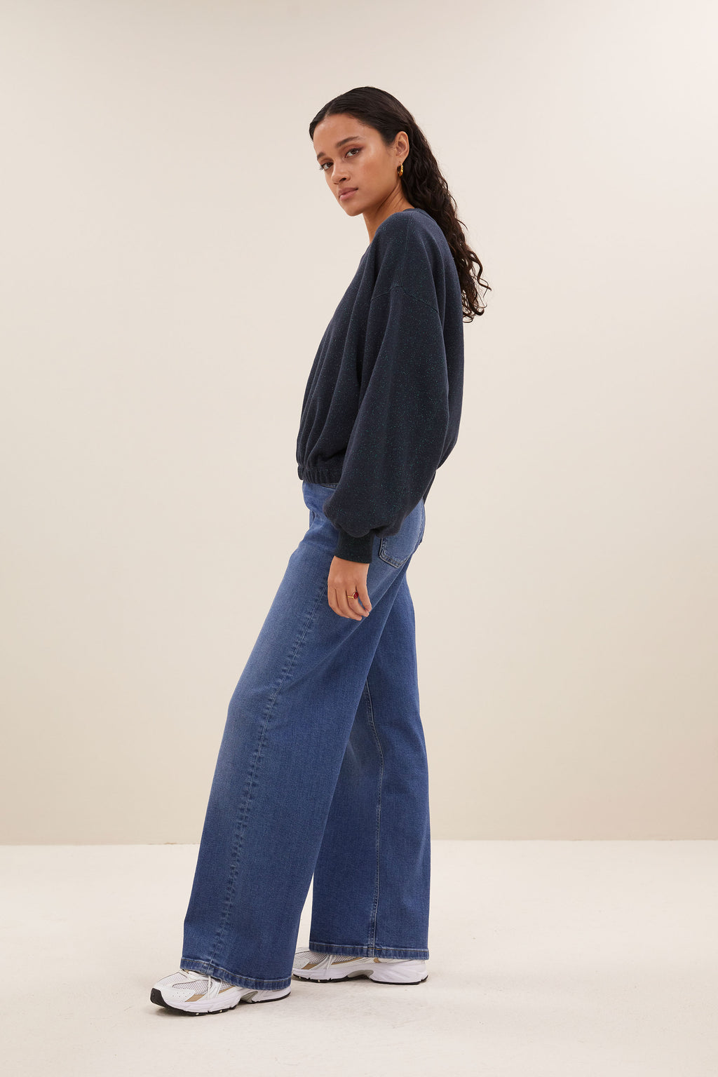 Sweaters navy by-bar