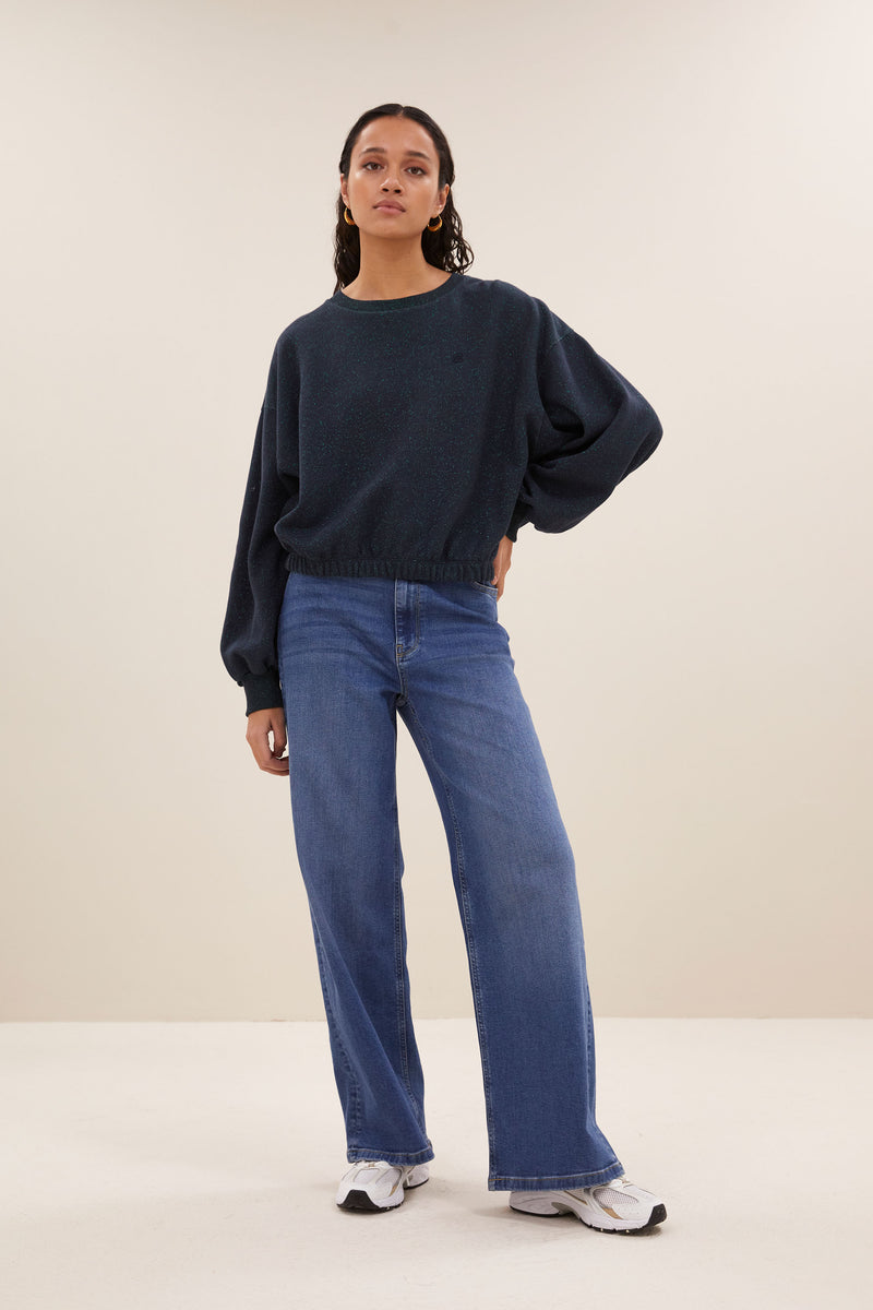 Sweaters navy by-bar