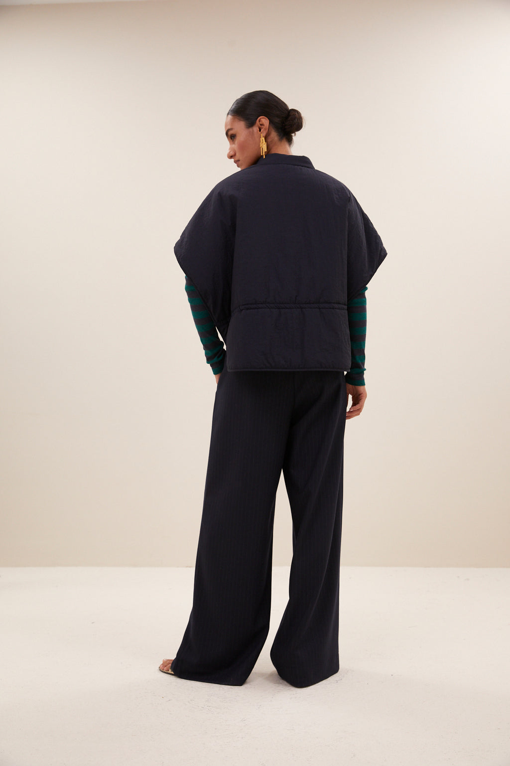 Bodywarmers navy by-bar