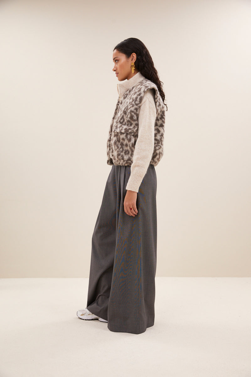 Bodywarmers beige by-bar