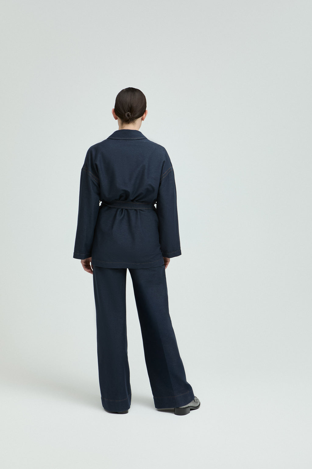 Broeken navy Xandres