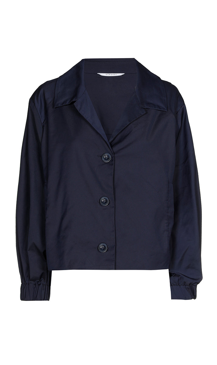 Blouses lange mouw navy Xandres