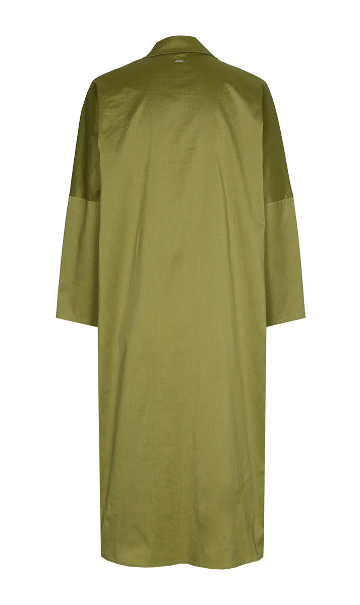 Jurken lange mouw groen Xandres