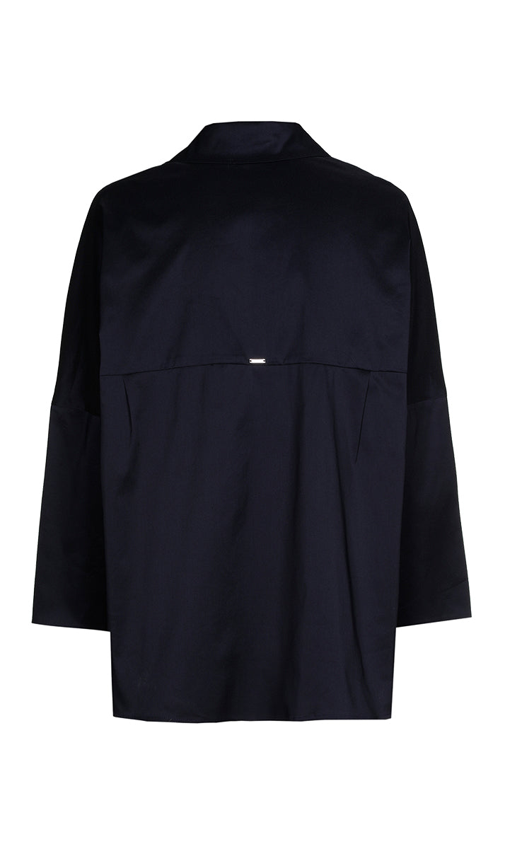 Blouses korte mouw blauw Xandres