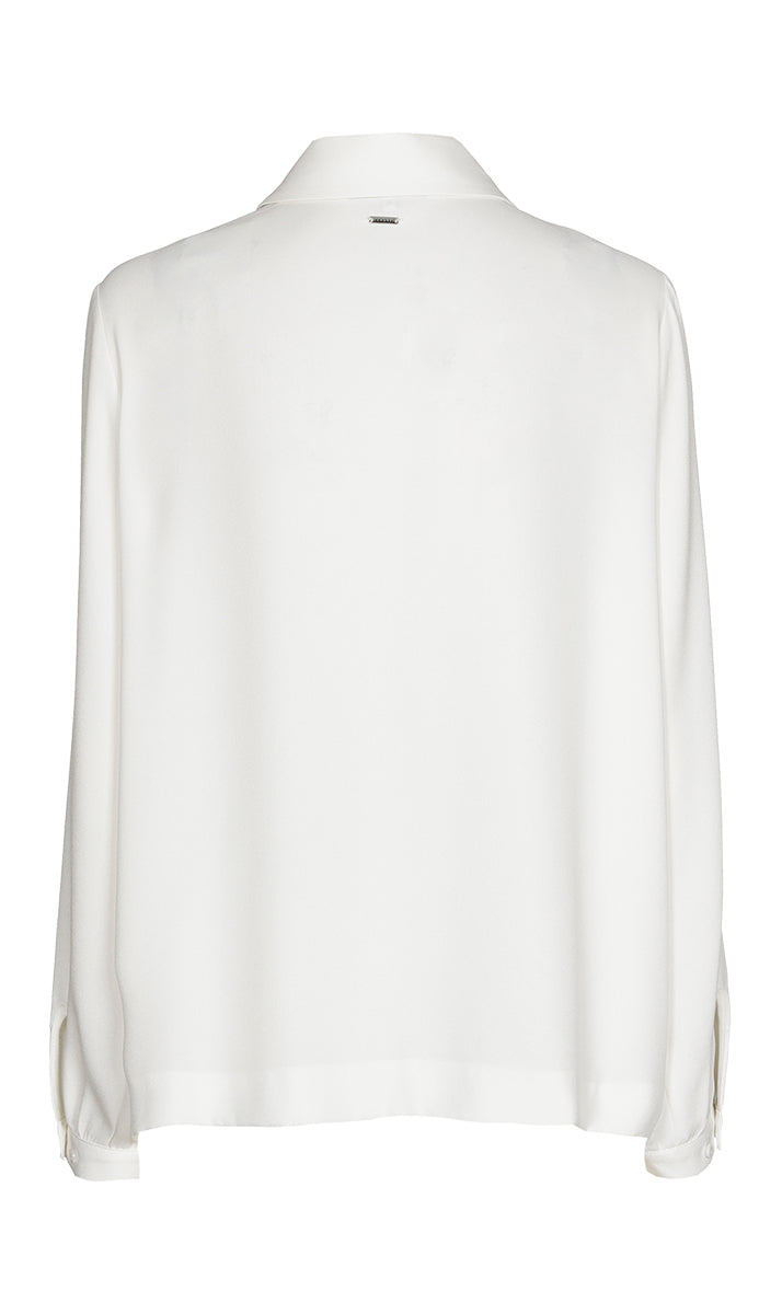 Blouses lange mouw wit Xandres