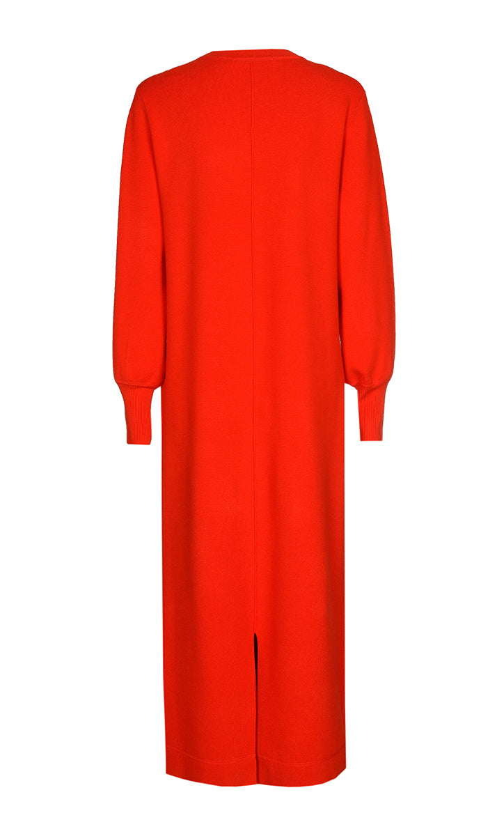 Jurken lange mouw rood Xandres