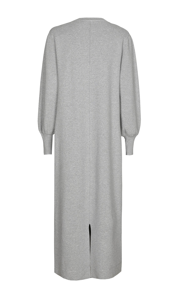 Jurken lange mouw grijs Xandres