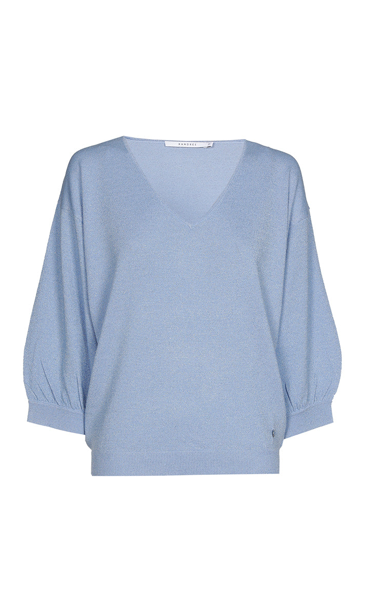 Pulls blauw Xandres