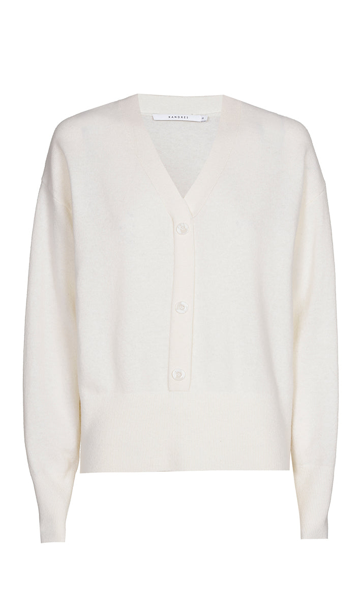 Cardigans wit Xandres