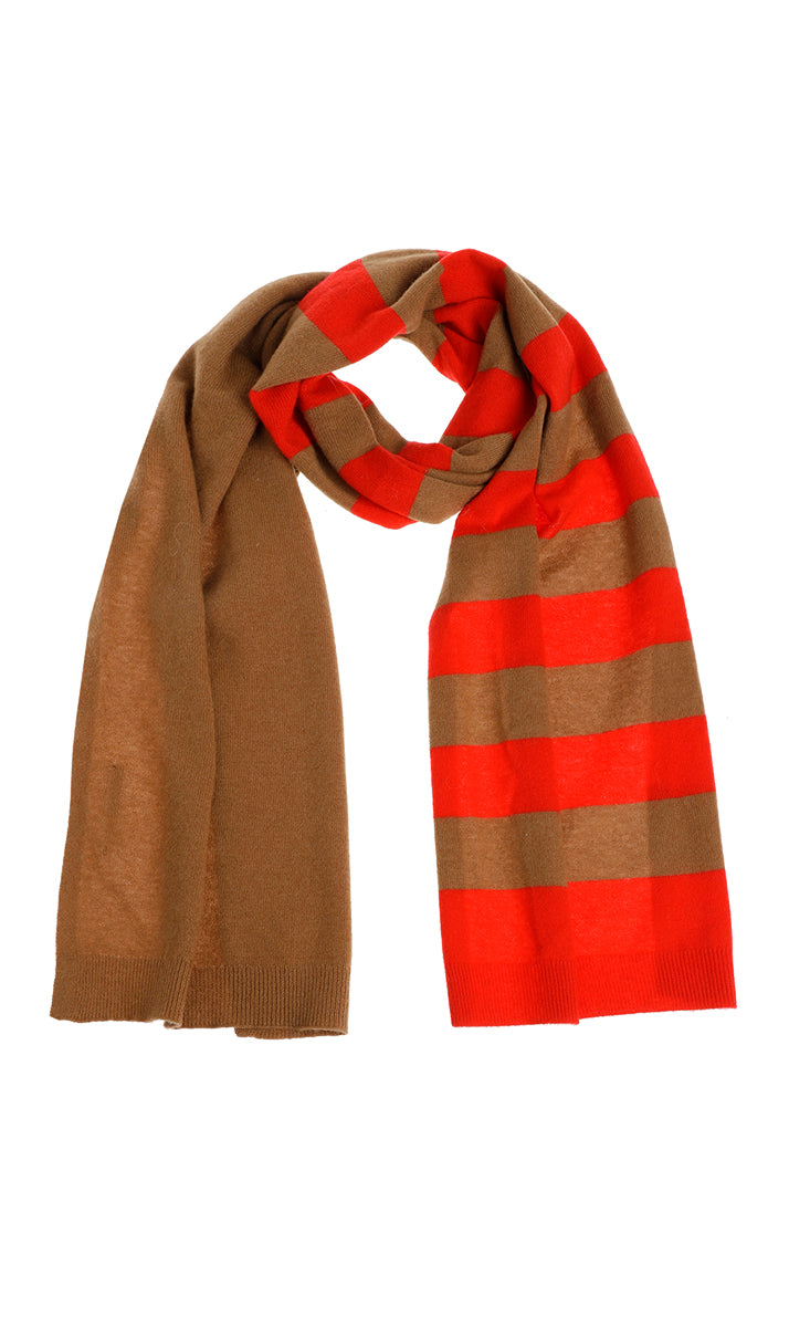 Sjaals bruin Xandres