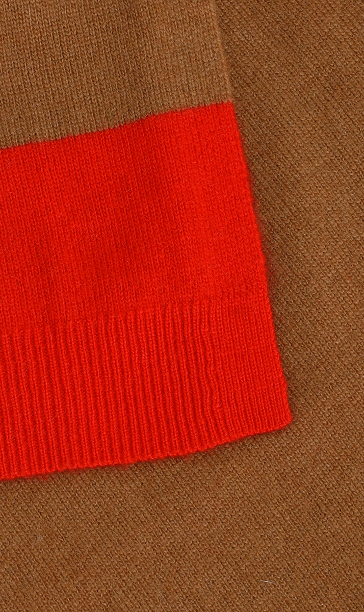 Sjaals bruin Xandres