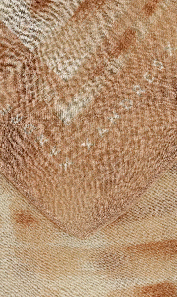 Sjaals bruin Xandres