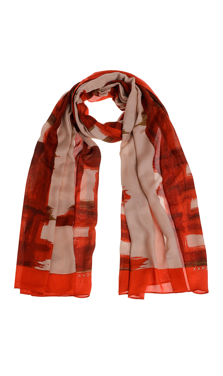 Sjaals rood Xandres