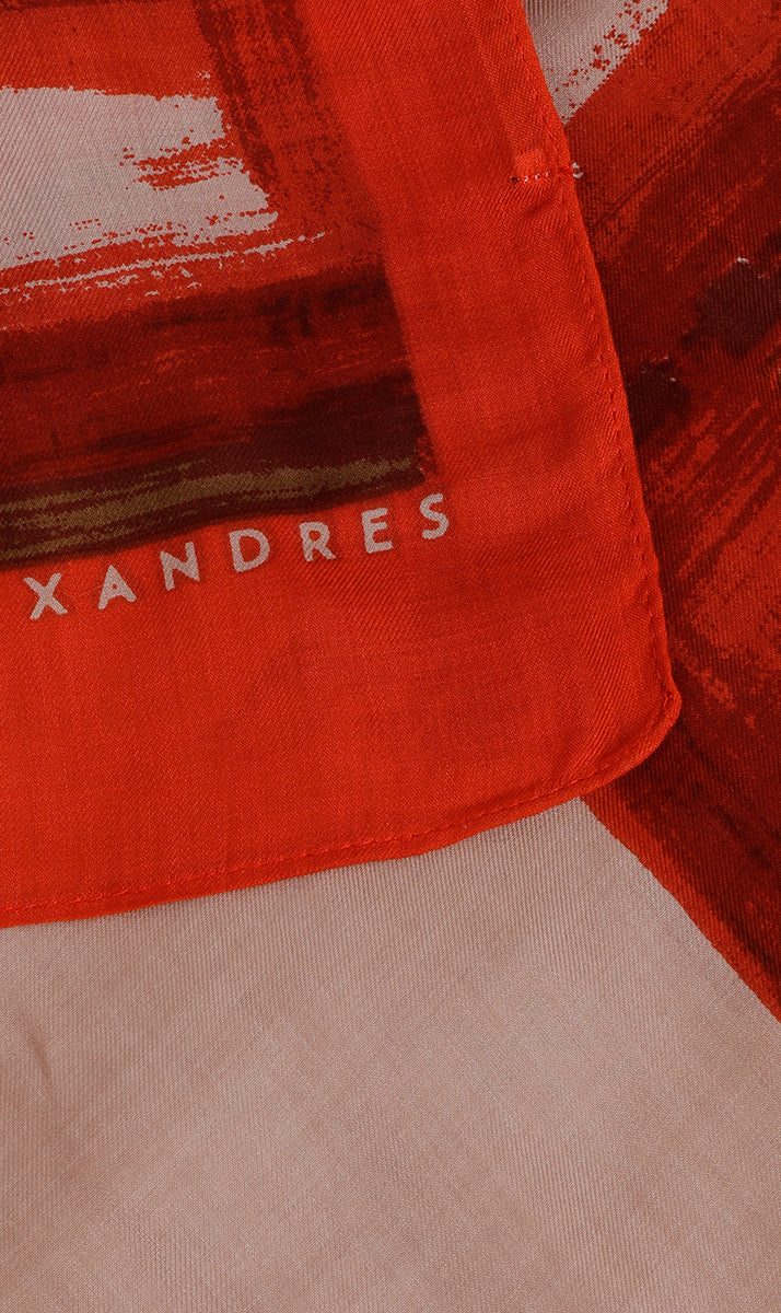 Sjaals rood Xandres